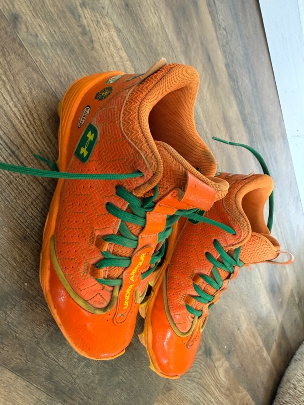 Bryce Harper Under Armour Kids' Citrus baseball cleats